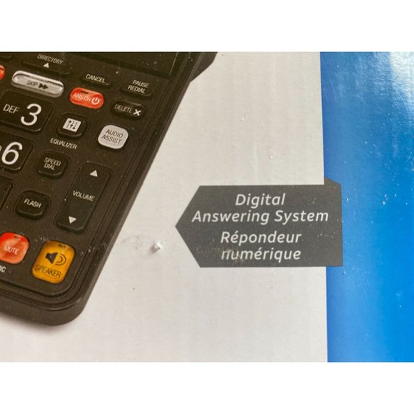 AT & T Corded Answering System With Backlit Display - Picture 3 of 8